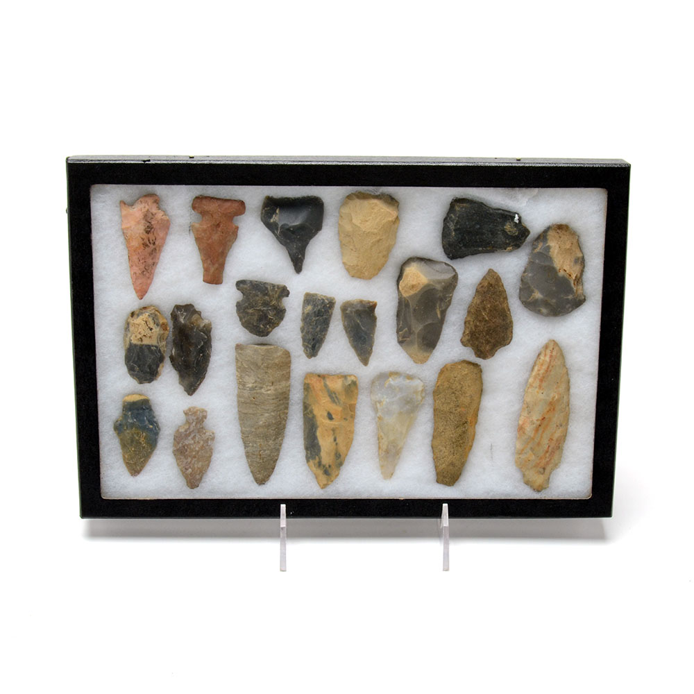 Collection of Stone Arrowheads