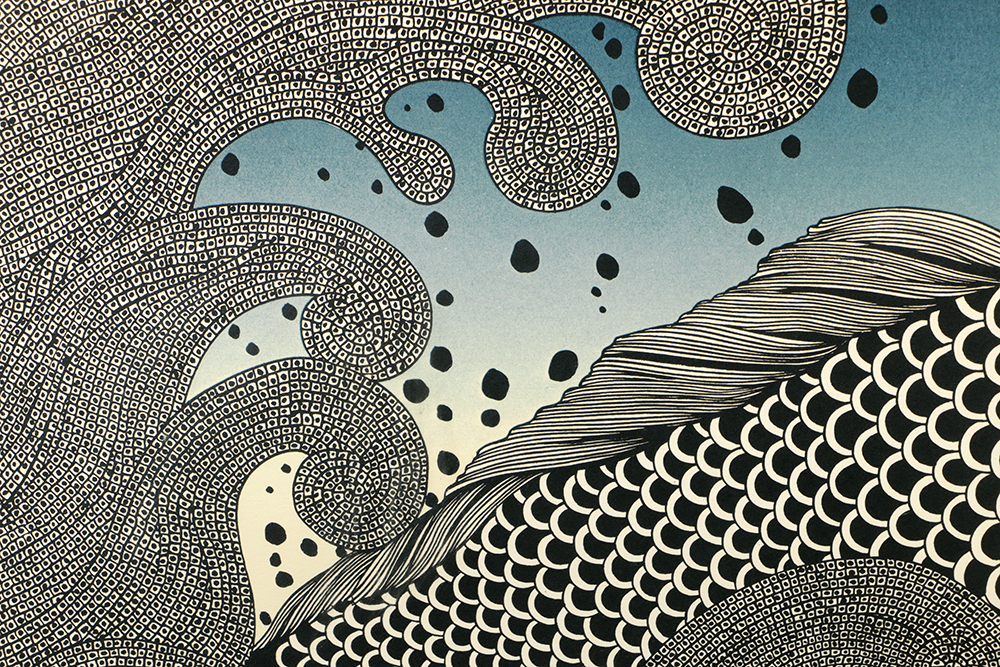 Kimiko Kojima Limited Edition Serigraph on Paper "Koito Botan"