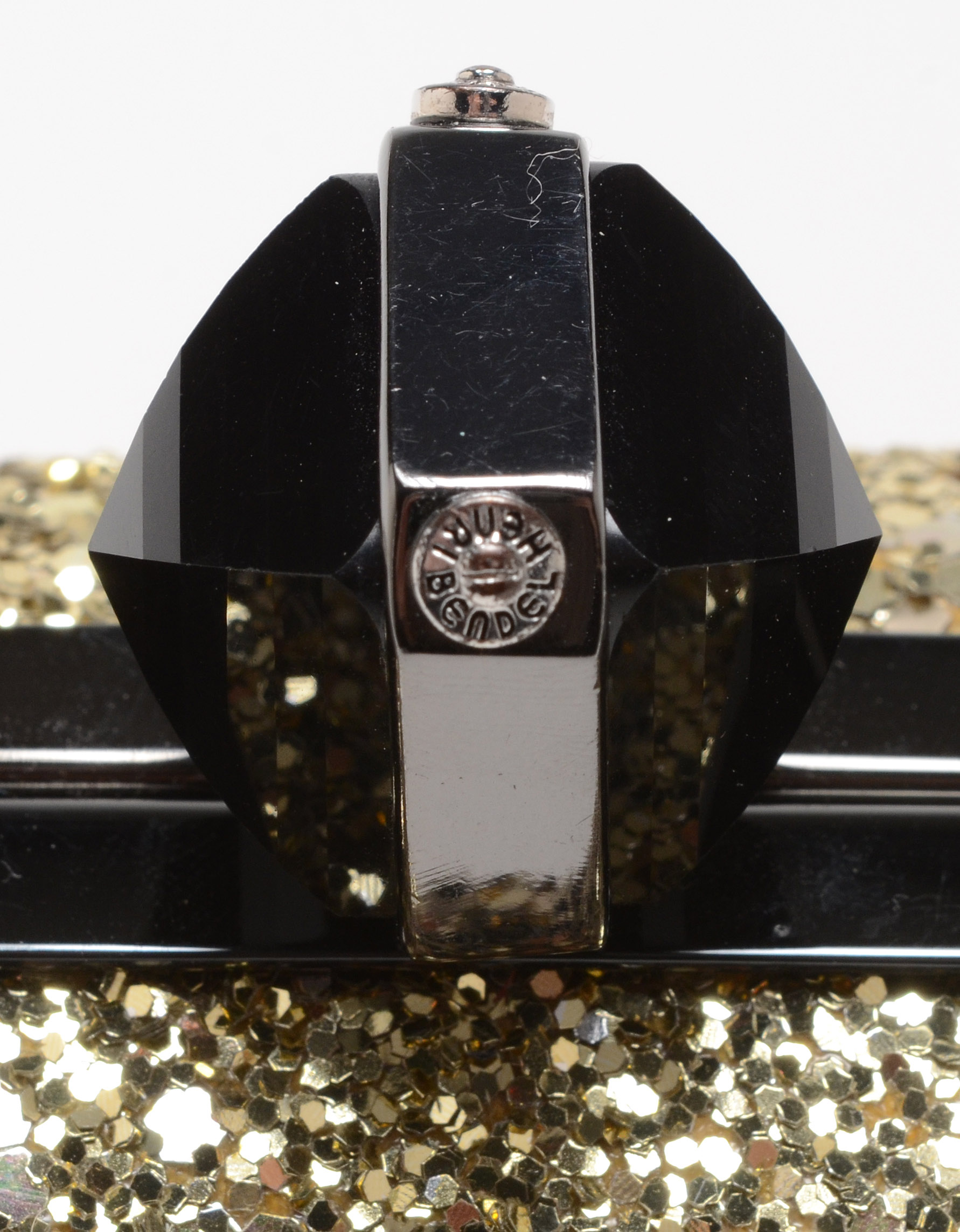 Henri Bendel Miss Bendel Sequin Box Clutch