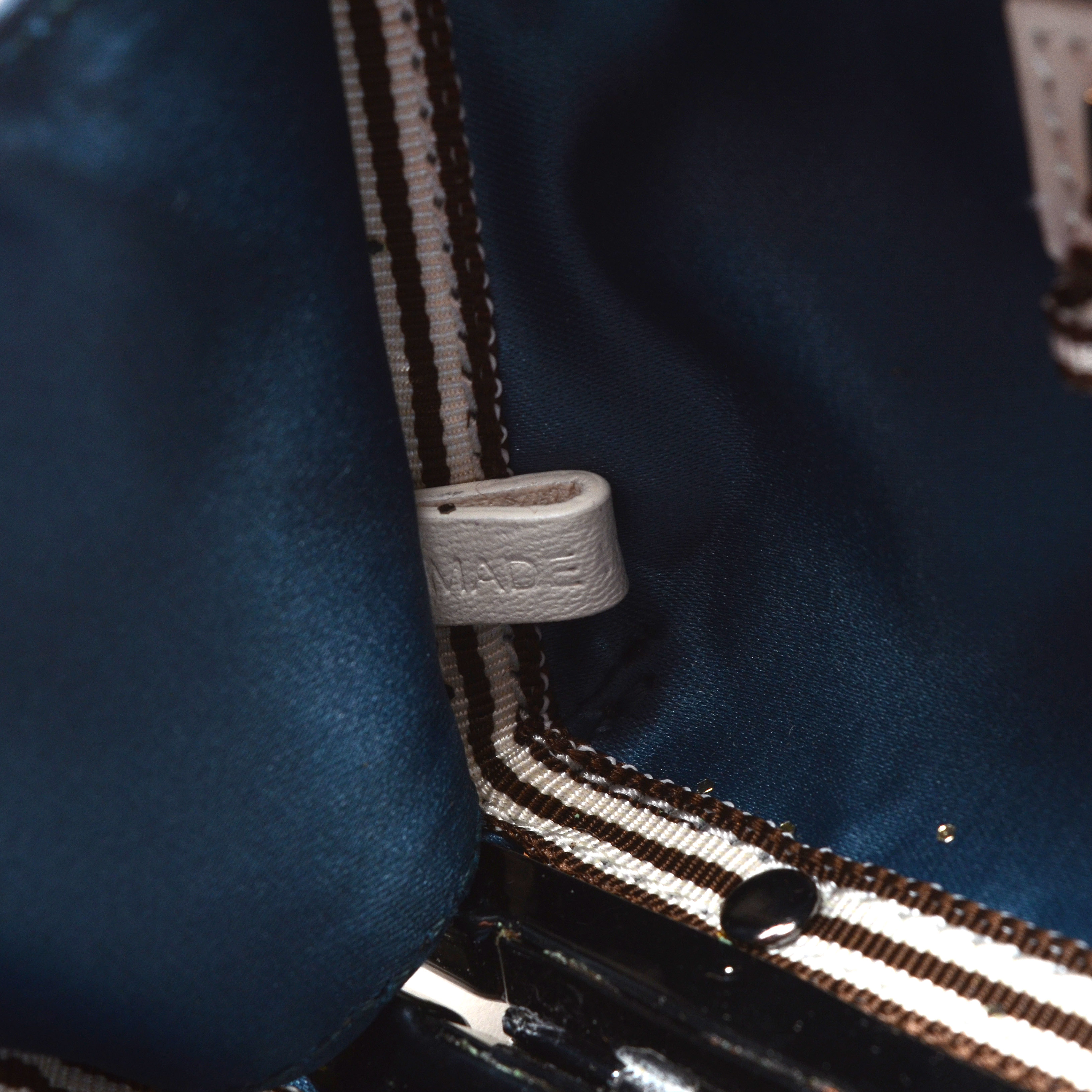 Henri Bendel Miss Bendel Sequin Box Clutch