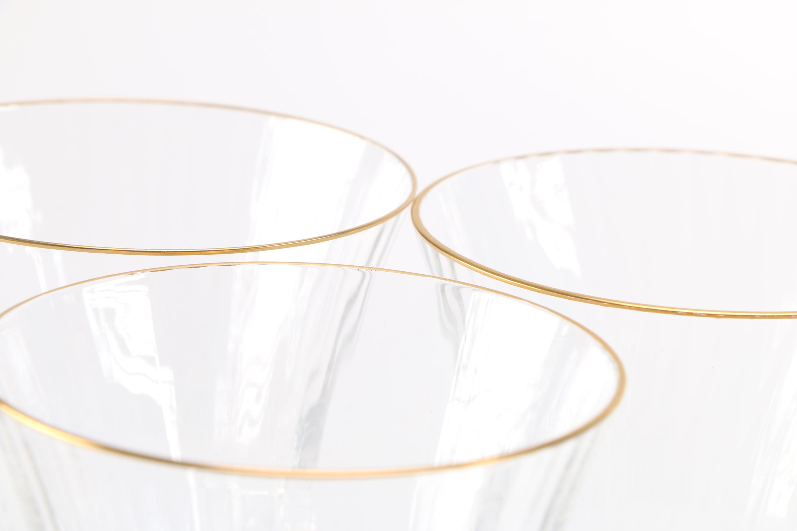 Vintage Saint Louis Cristallier Depuis Glasses