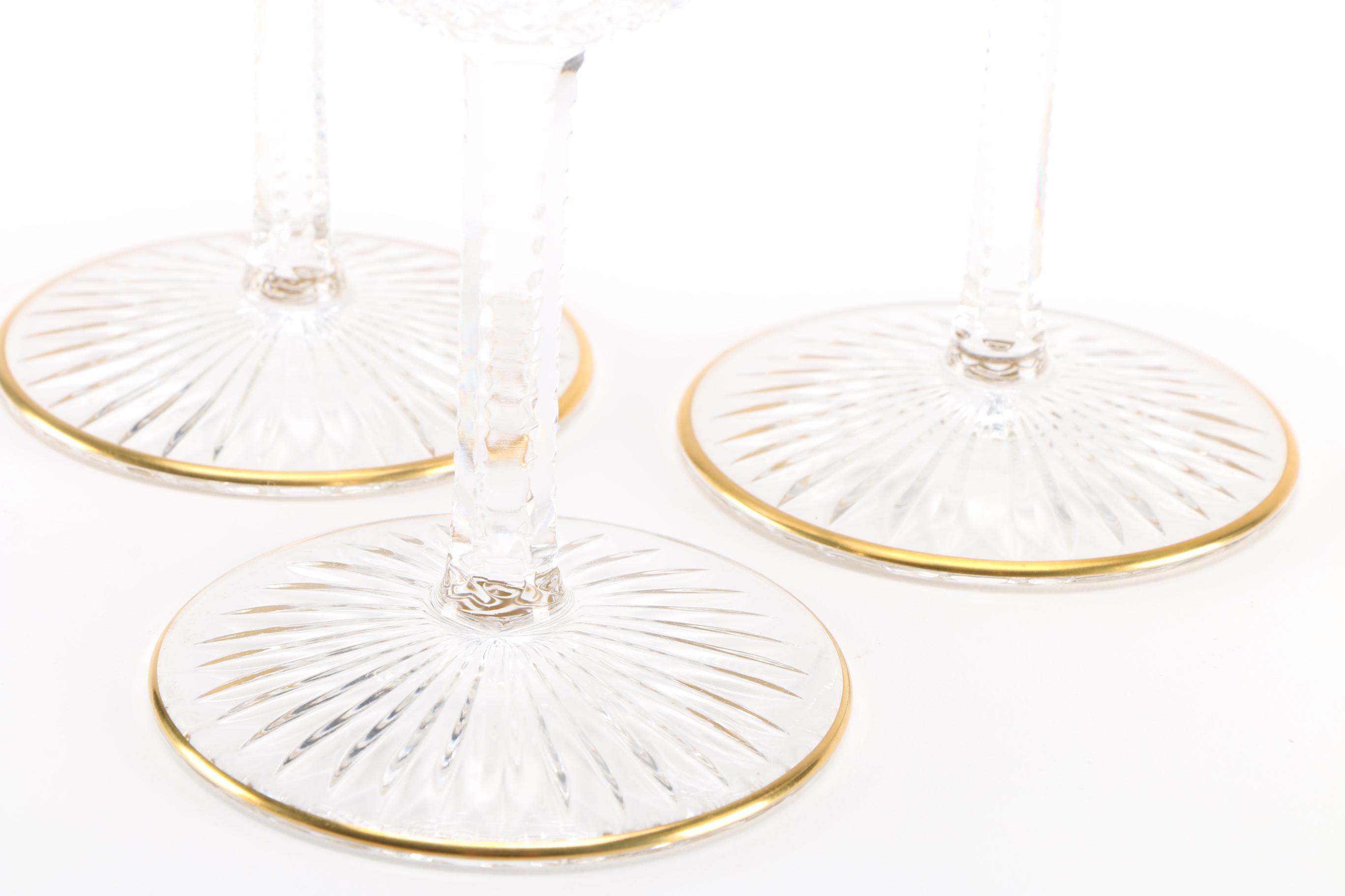 Vintage Saint Louis Cristallier Depuis Glasses