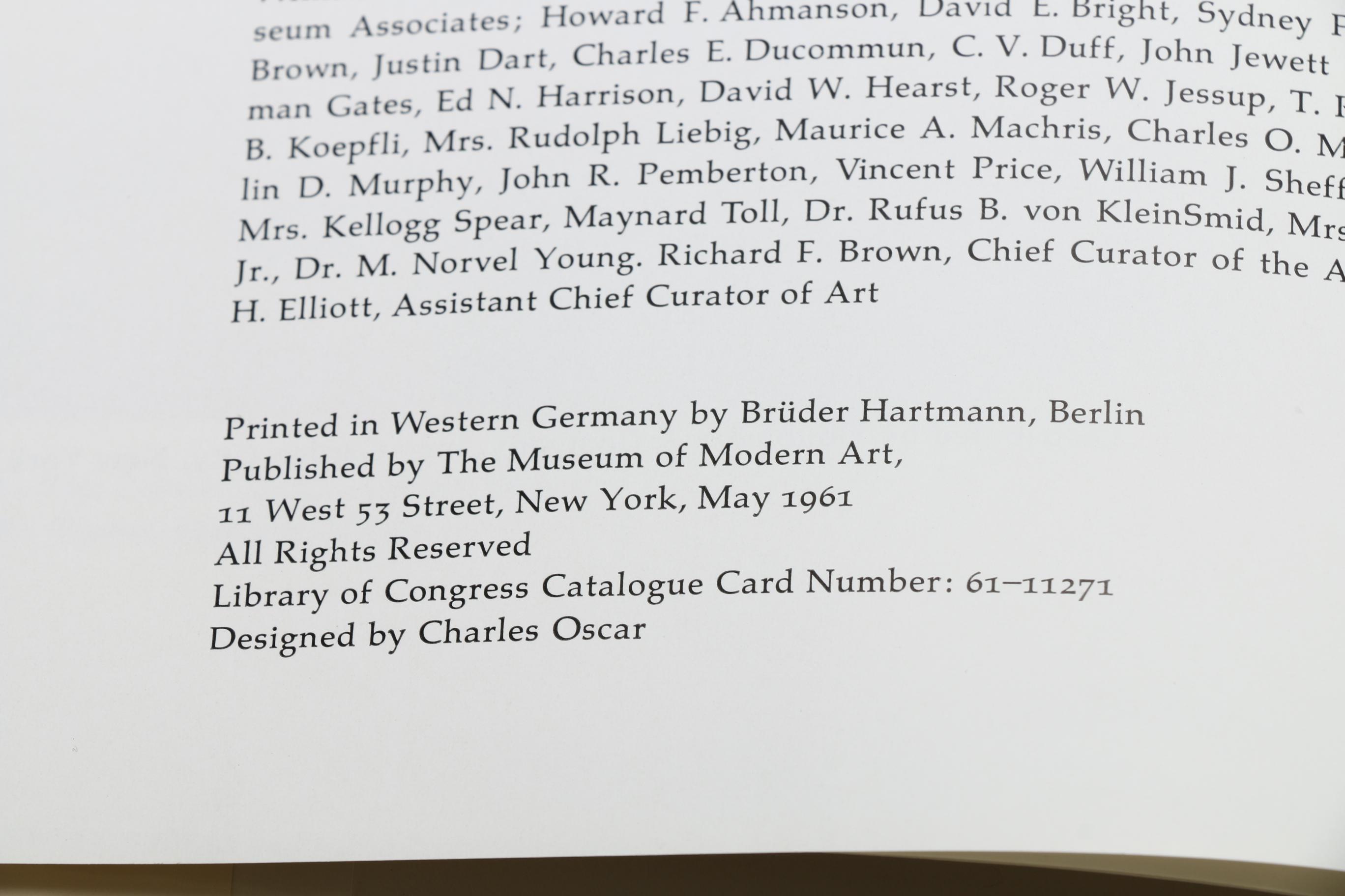 Art Books Featuring Modern Artists