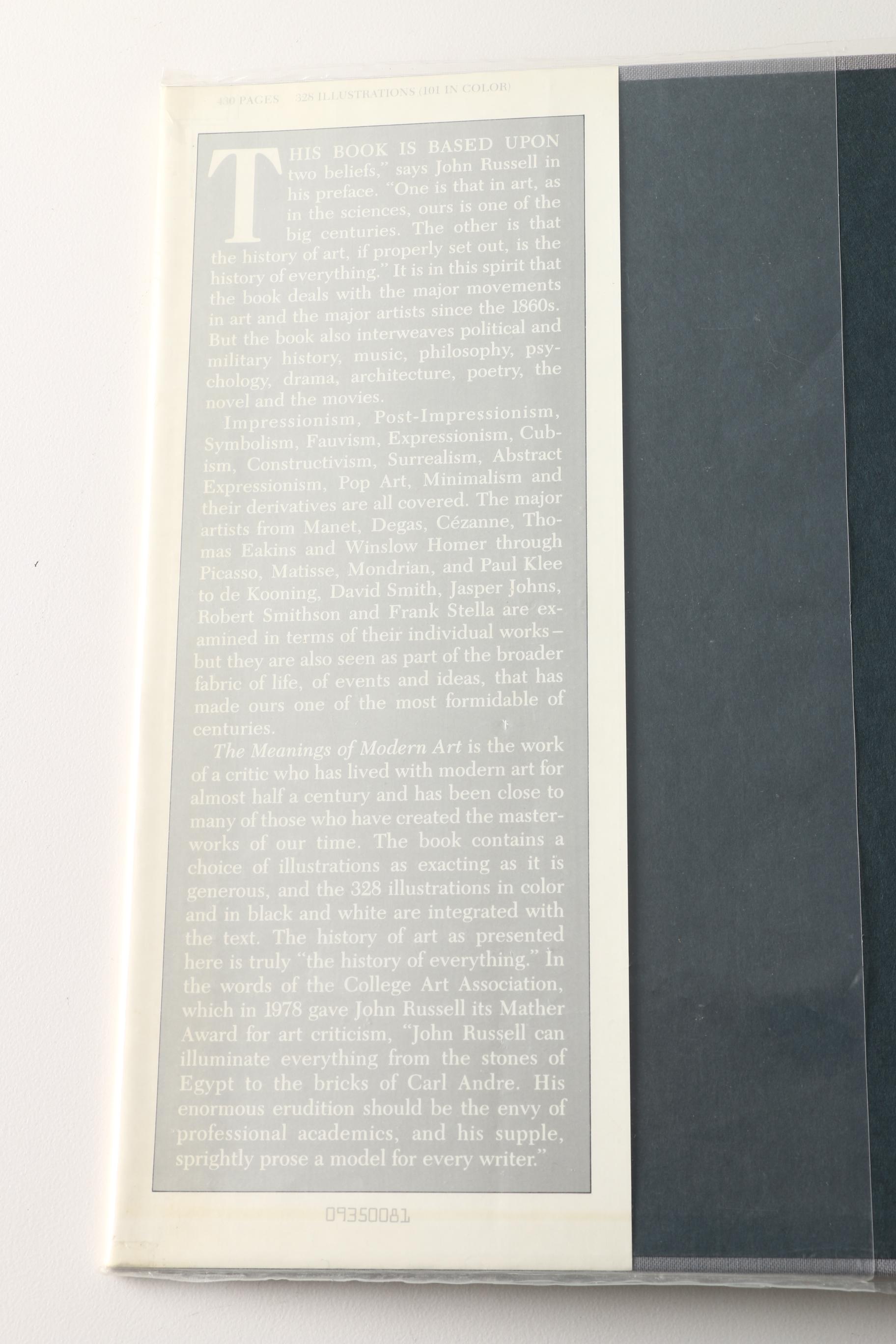 Art Books Featuring Modern Artists