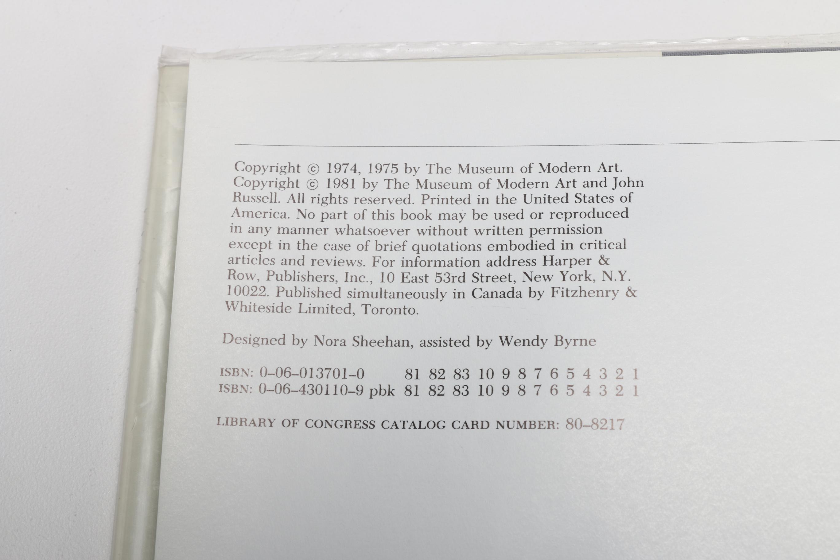 Art Books Featuring Modern Artists