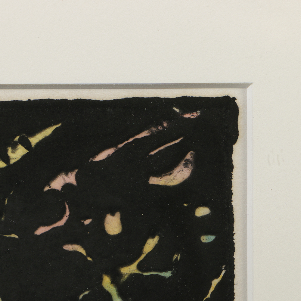 David M. Kirdy Limited Edition Etching with Watercolor on Paper "Night Sky"