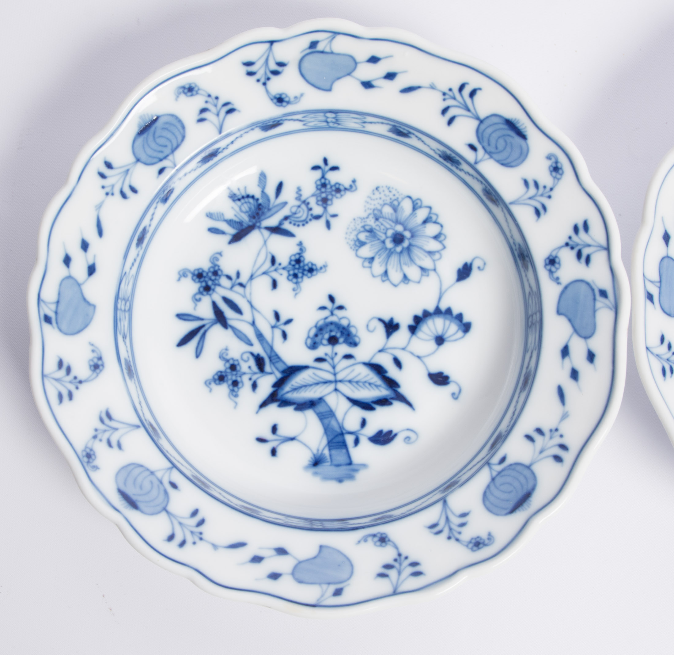 Meissen Blue Onion Pattern Bowls
