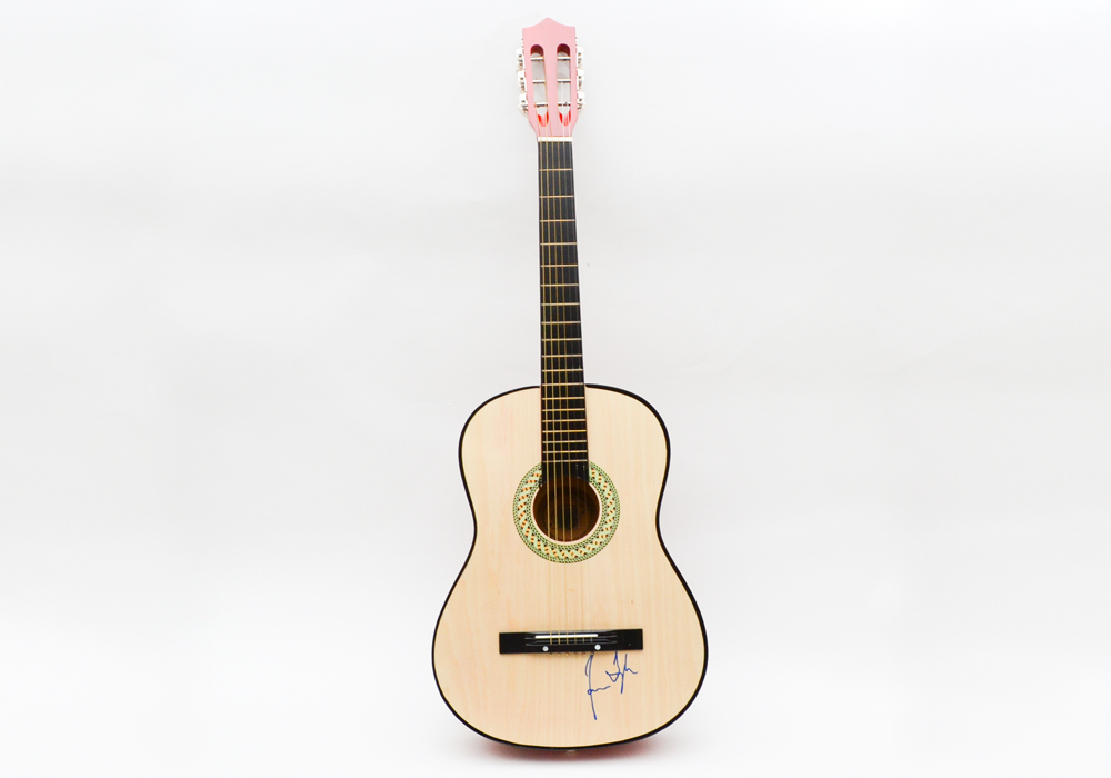 James Taylor Autographed Guitar