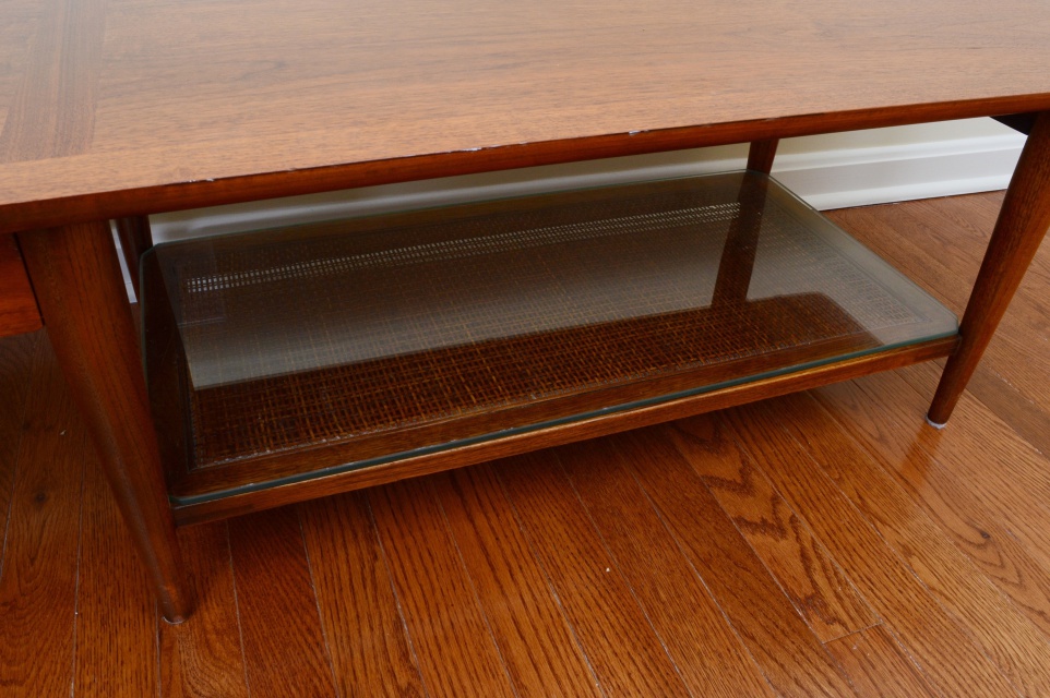 Mid Century Modern "Surfboard" Coffee Table by Lane