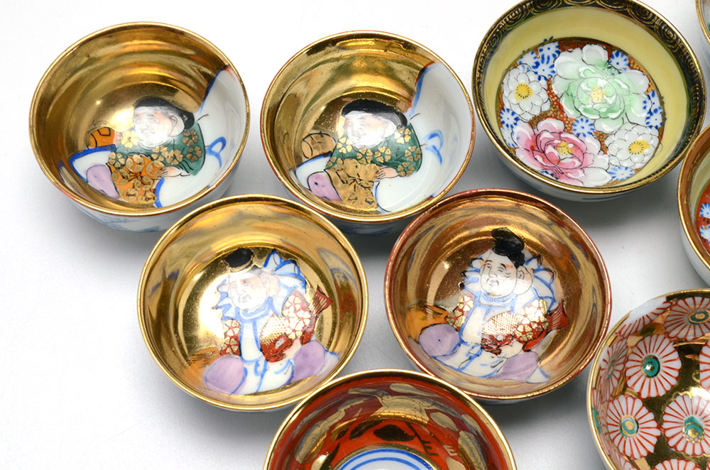 Japanese Porcelain Sake Cups
