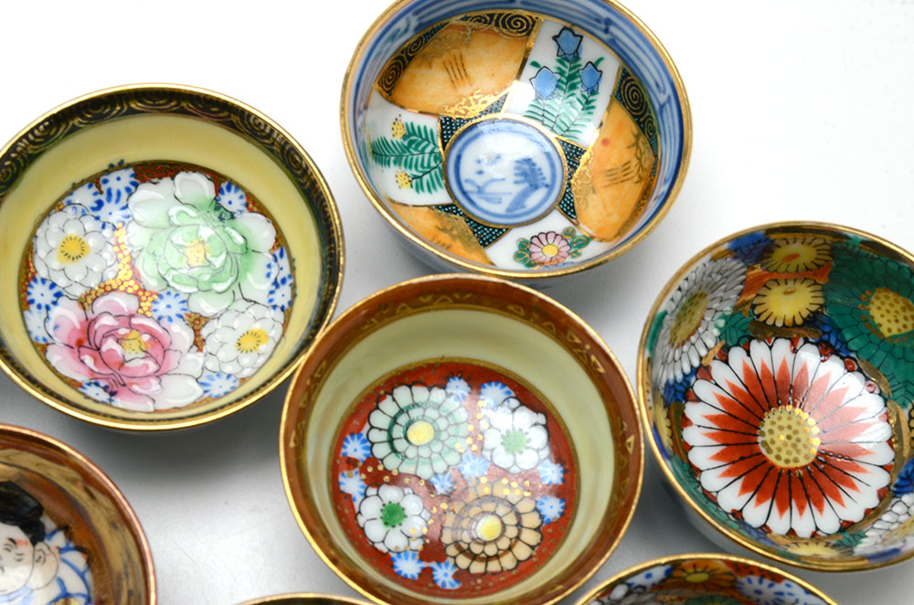 Japanese Porcelain Sake Cups