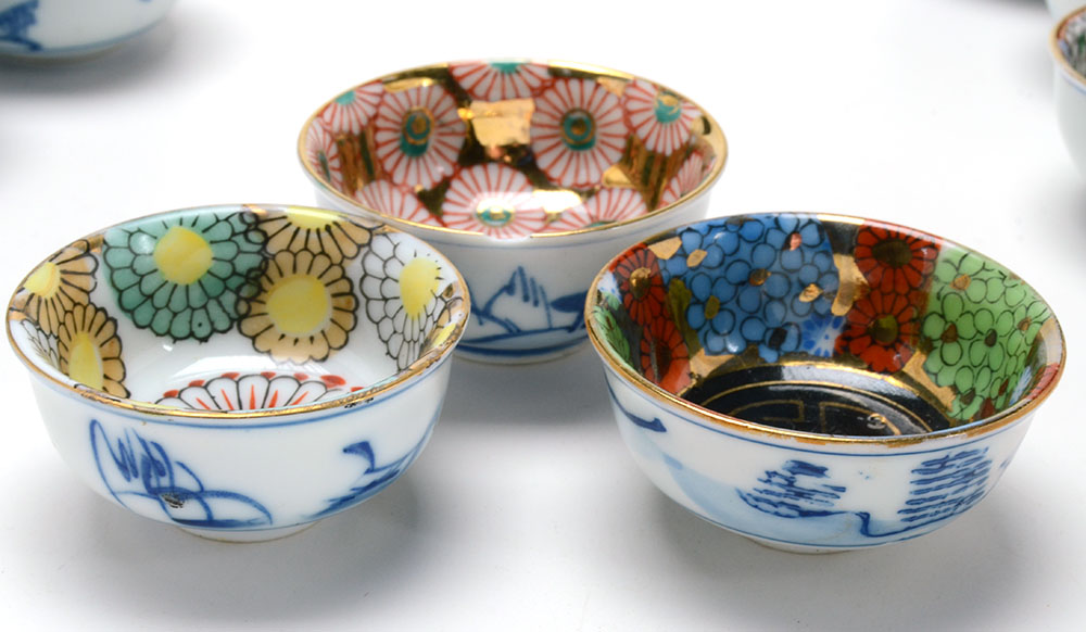 Japanese Porcelain Sake Cups