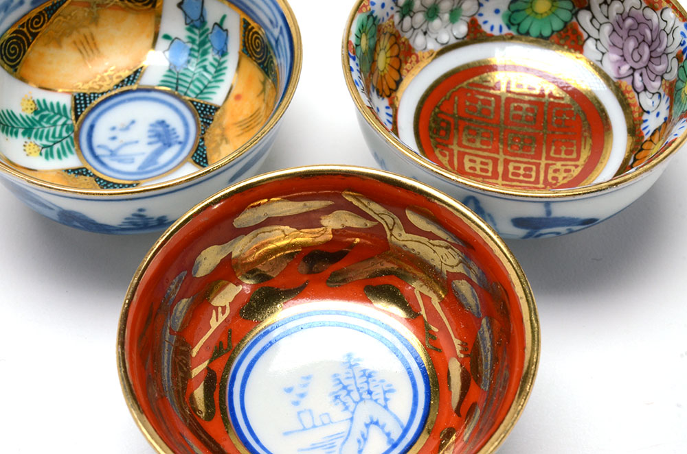 Japanese Porcelain Sake Cups