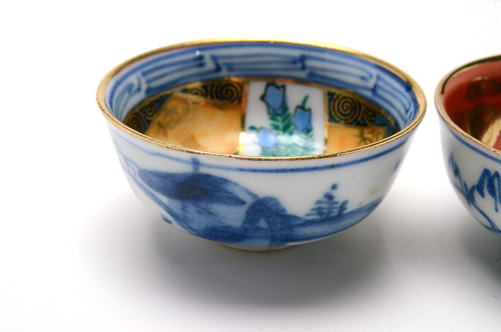 Japanese Porcelain Sake Cups