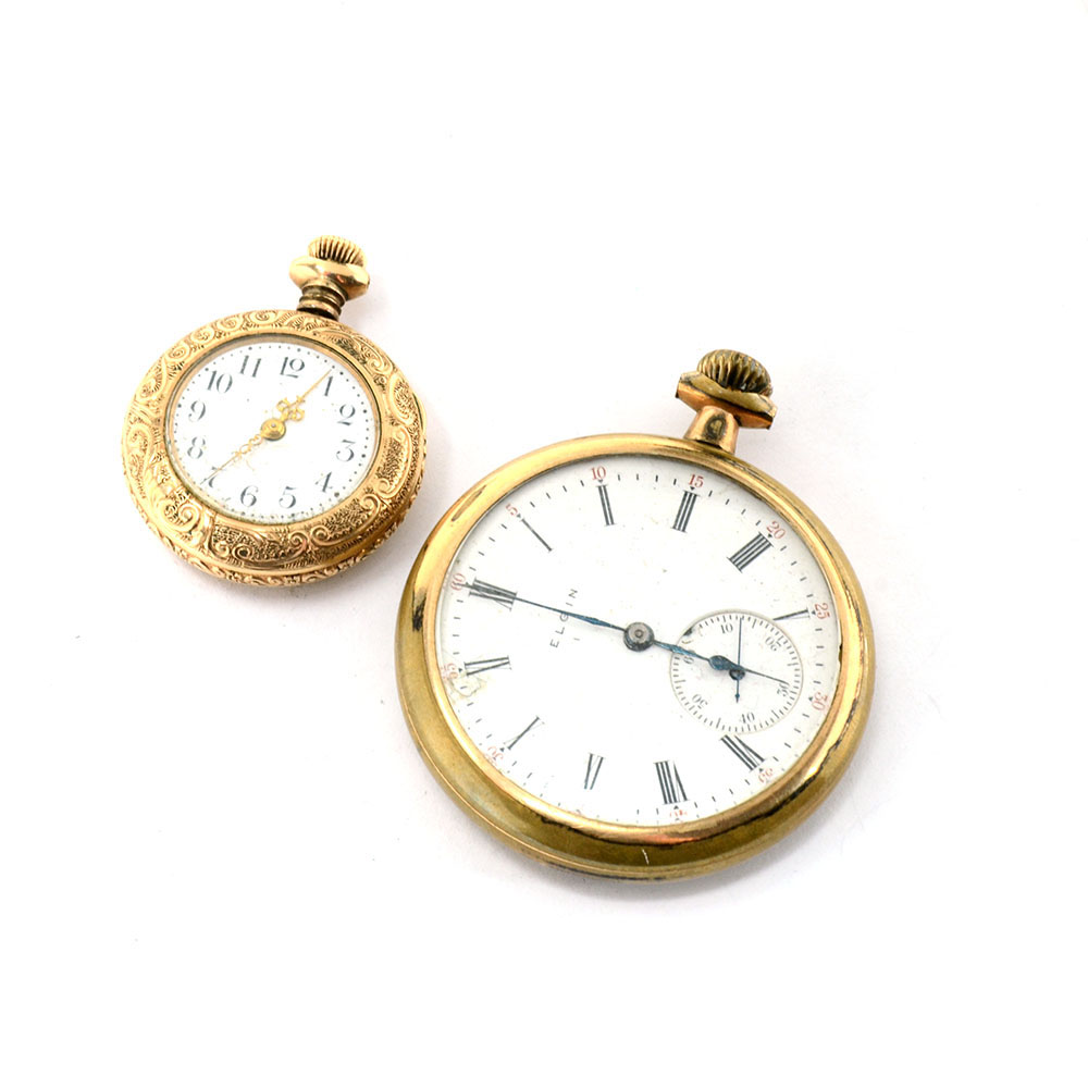 Elgin and New England Watch Co. Pocket Watches