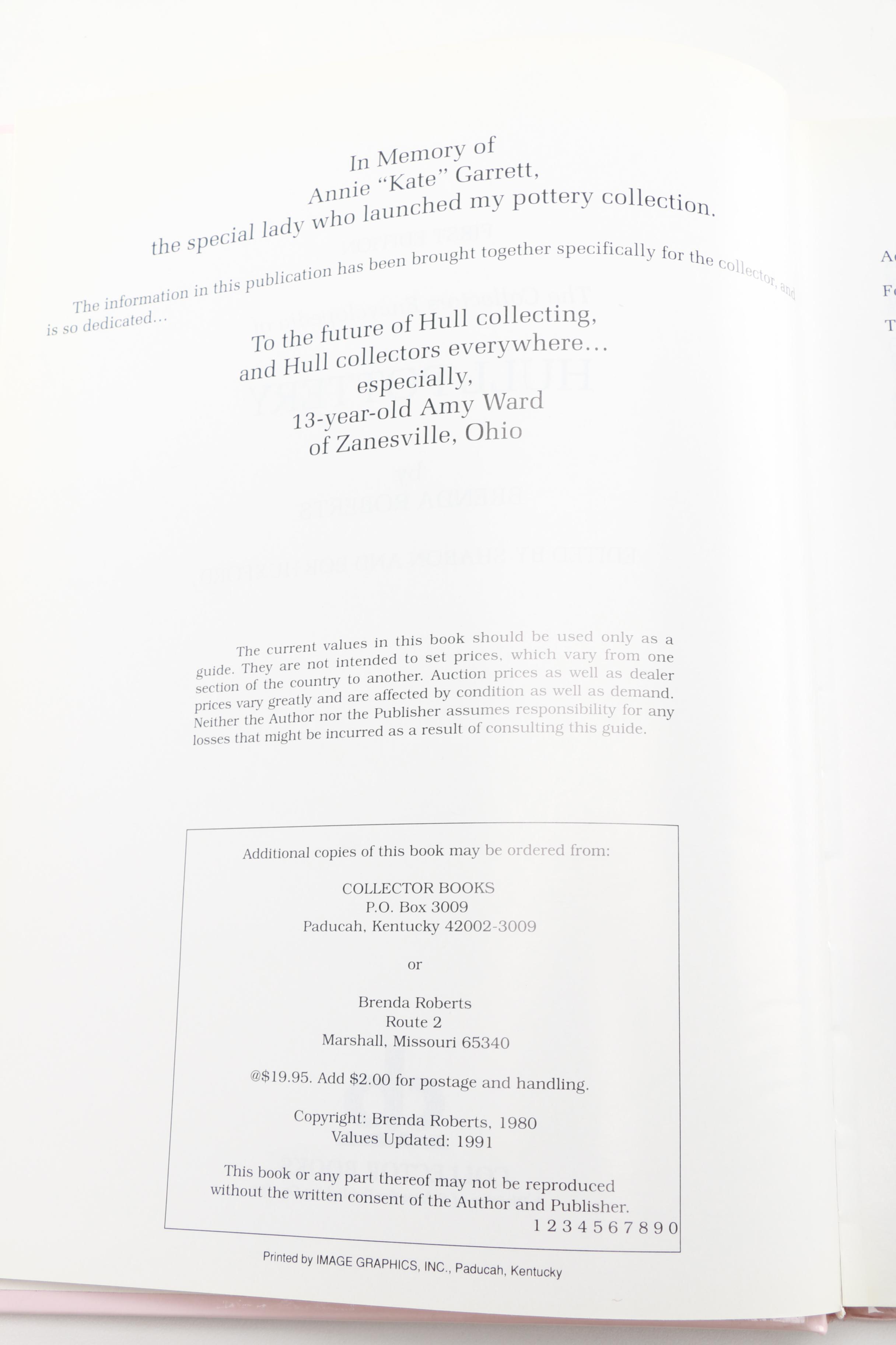 Collection of Pottery Collector Encyclopedias