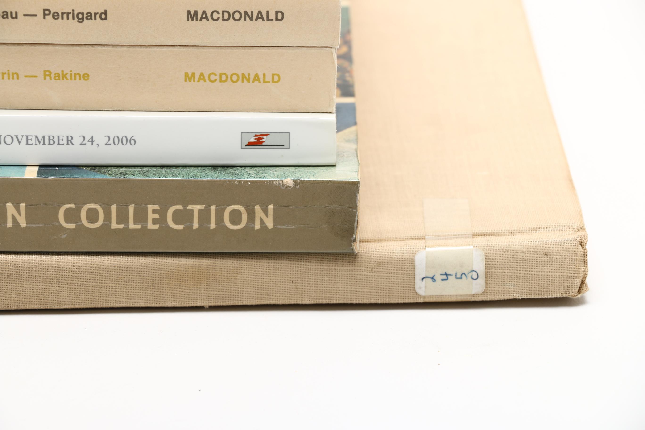 Collection of Books on Canadian Artist