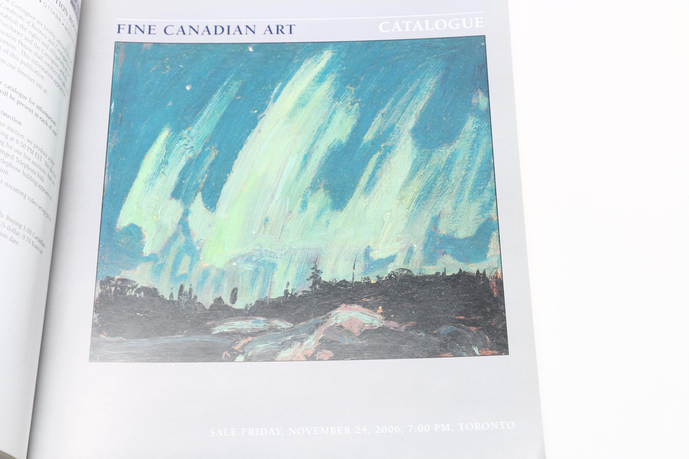 Collection of Books on Canadian Artist