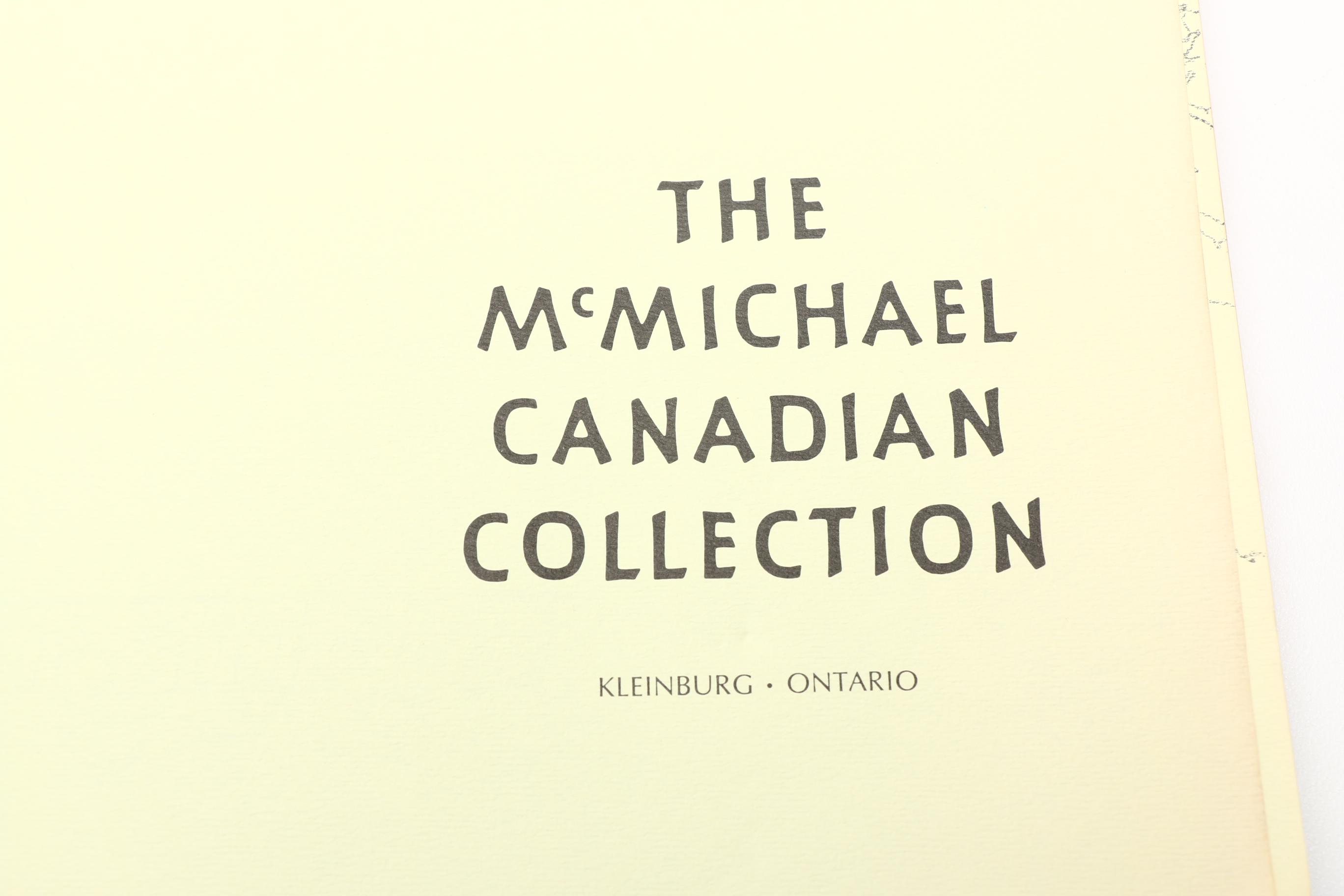 Collection of Books on Canadian Artist