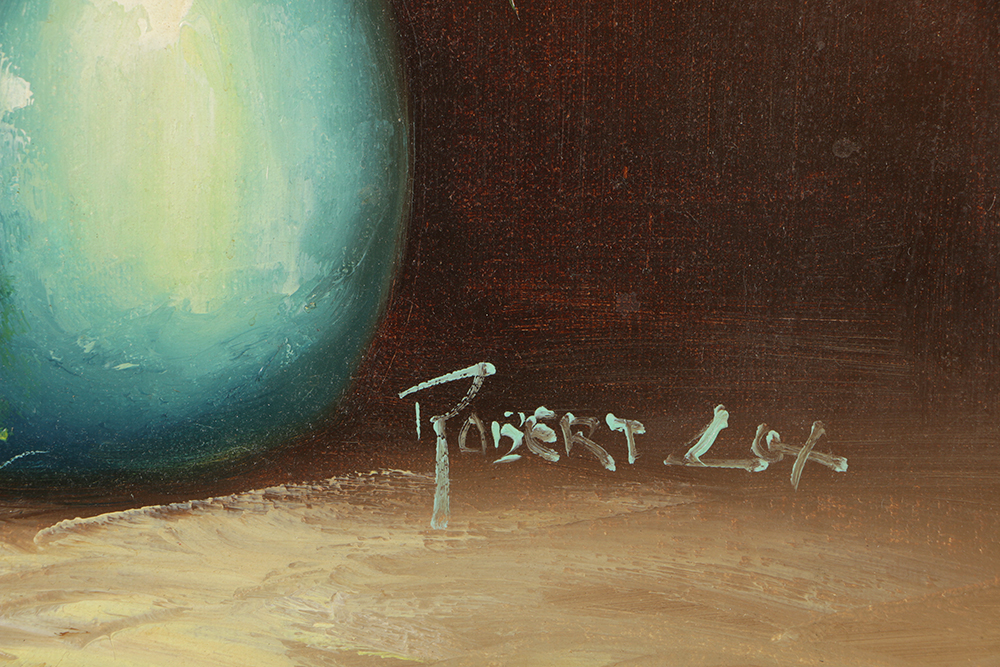 Robert Lot Oil Painting on Canvas Floral Still Life