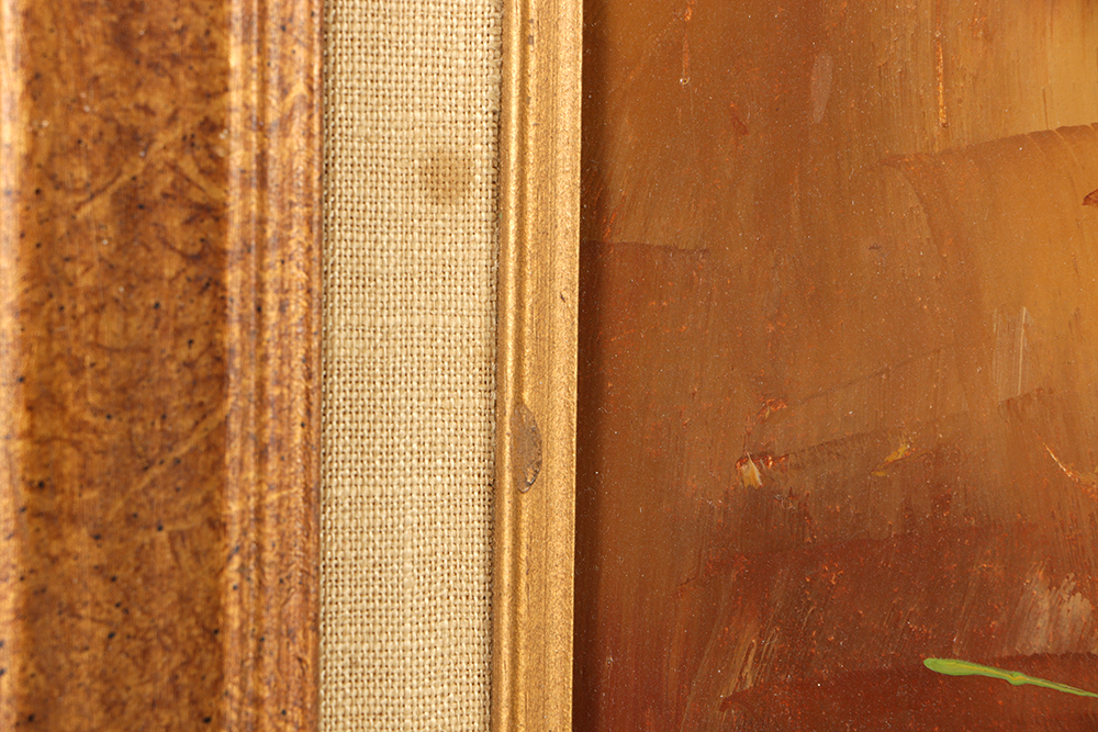 Robert Lot Oil Painting on Canvas Floral Still Life