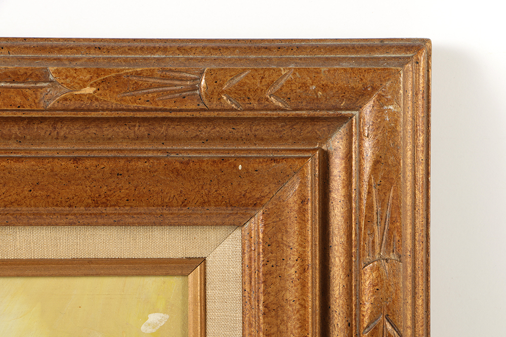 Robert Lot Oil Painting on Canvas Floral Still Life