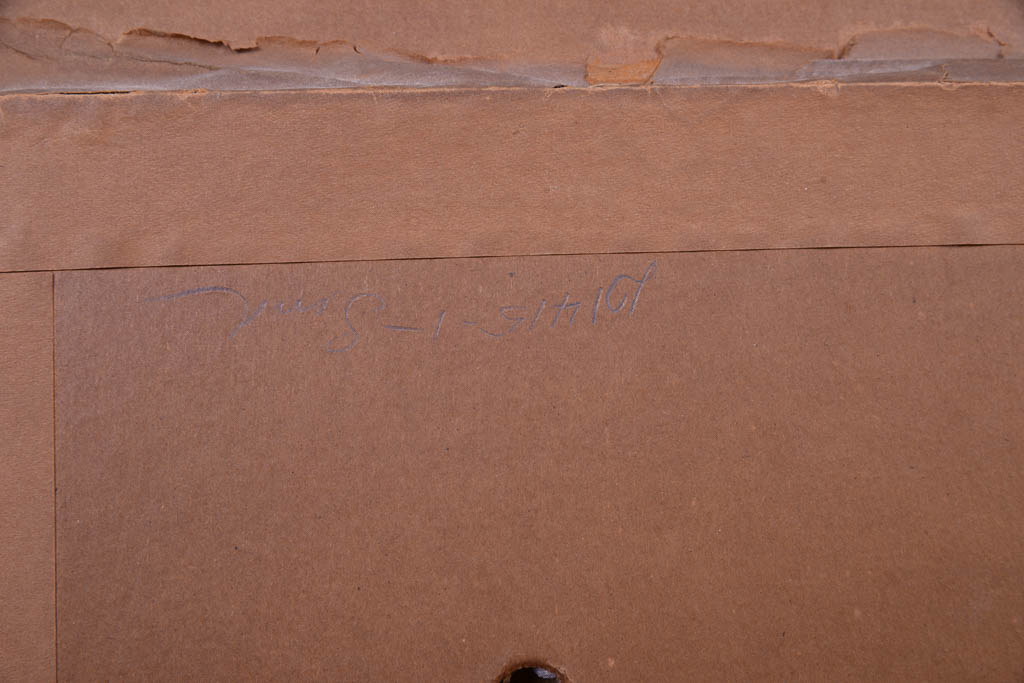 Nicholas Briganti Oil Painting in Gilt Frame