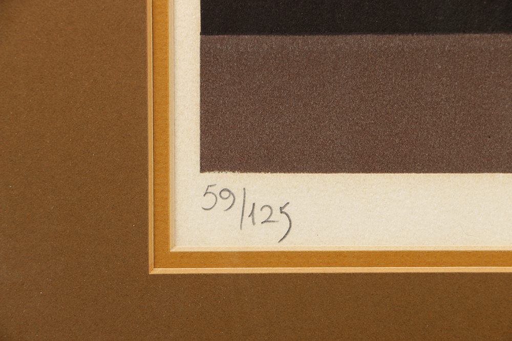 Stephen Sholinsky Limited Edition Lithograph on Paper "Frontispiece"