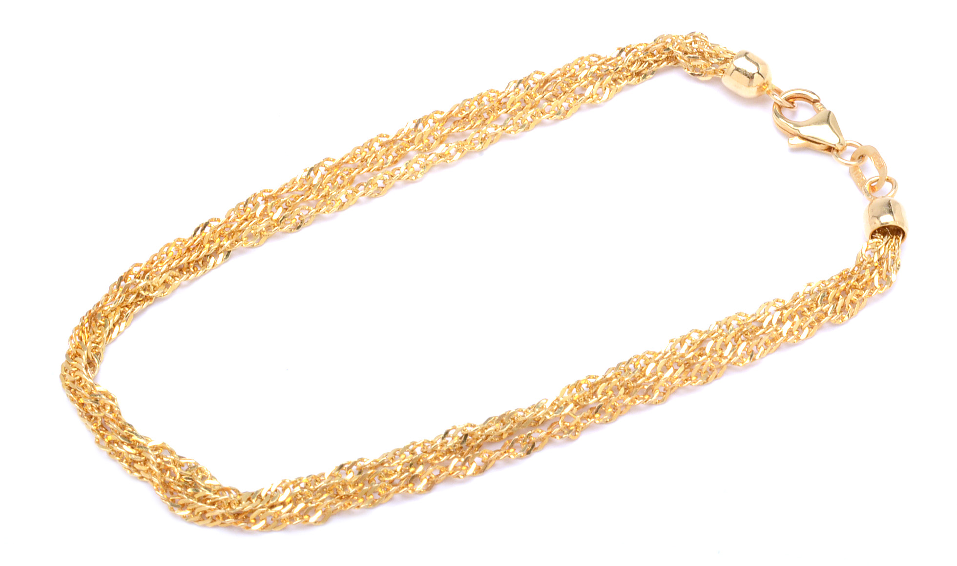 18K Yellow Gold Milor Multi-Chain Bracelet