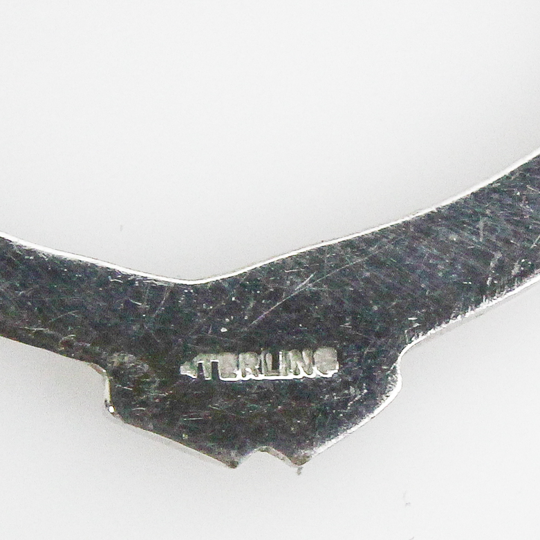 Assortment of Sterling Silver Brooches