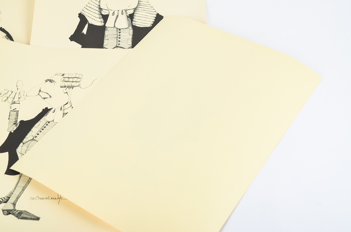 Collection of G.R. Cheesbrough Barrister Prints
