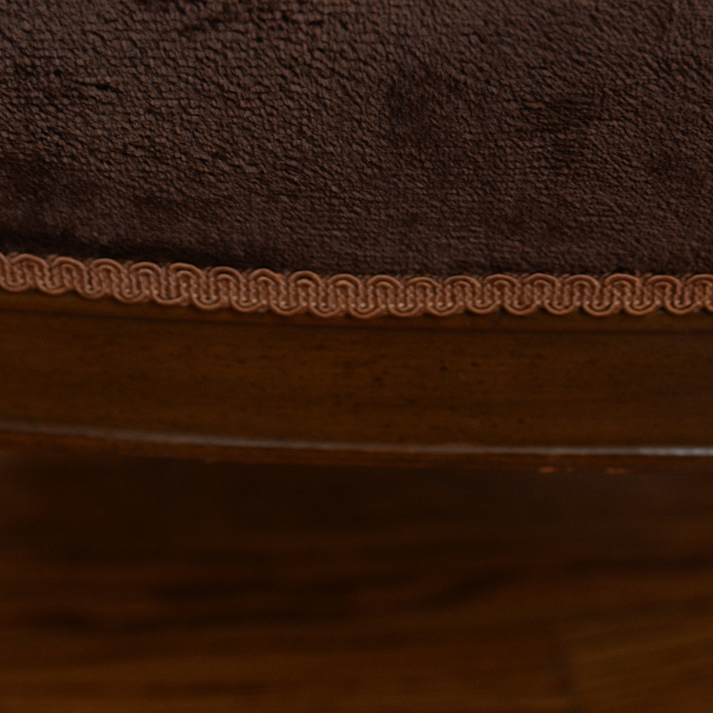 Vintage Cane Back Barrel Shape Arm Chair