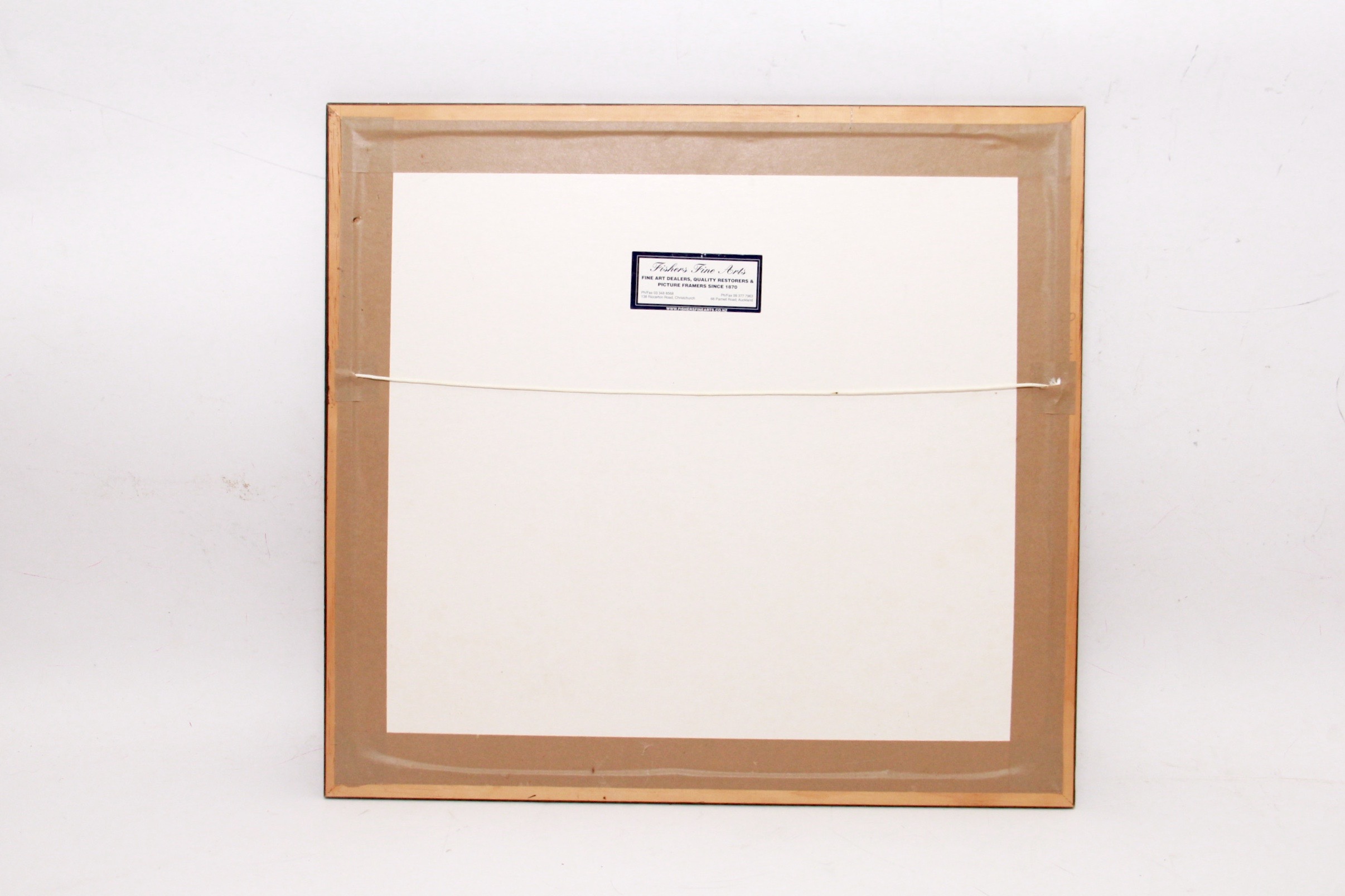 W.H. Ford Lithograph "Partners"