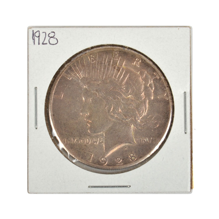 1928 U.S. Silver Peace Dollar