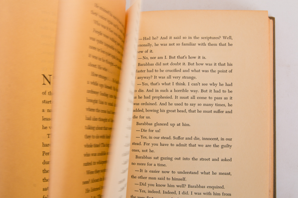 "Barabbas" and "The Sibyl" First American Editions by Pär Lagerkvist