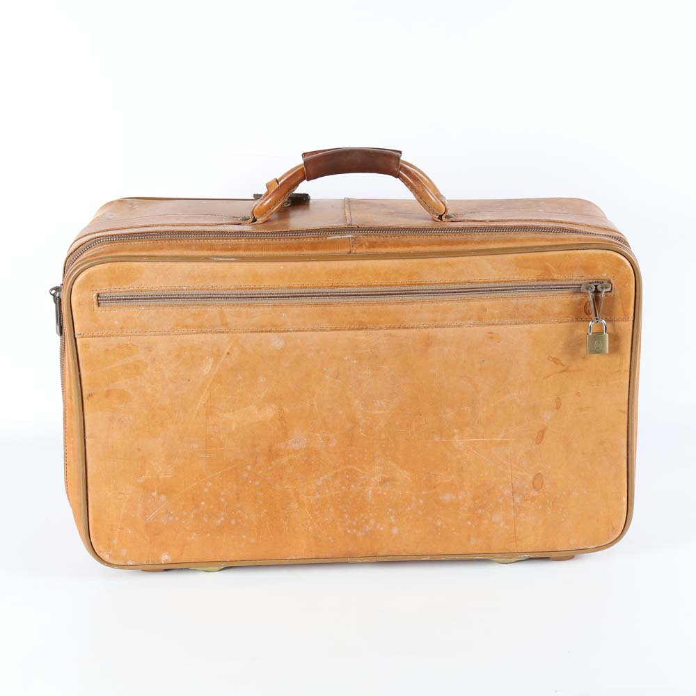 Hartmann Vintage Leather Suitcase