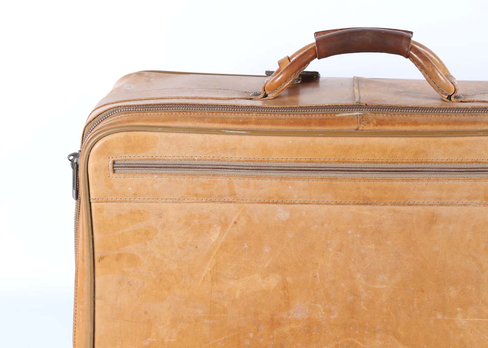 Hartmann Vintage Leather Suitcase