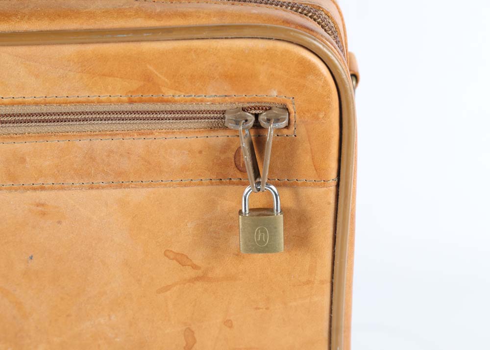 Hartmann Vintage Leather Suitcase