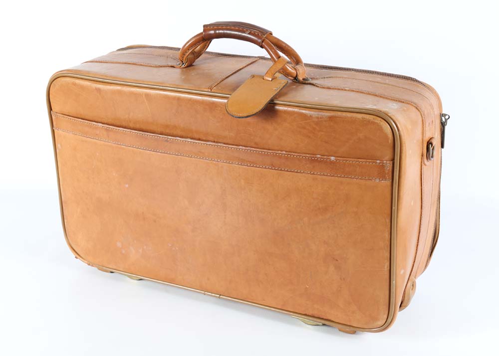 Hartmann Vintage Leather Suitcase