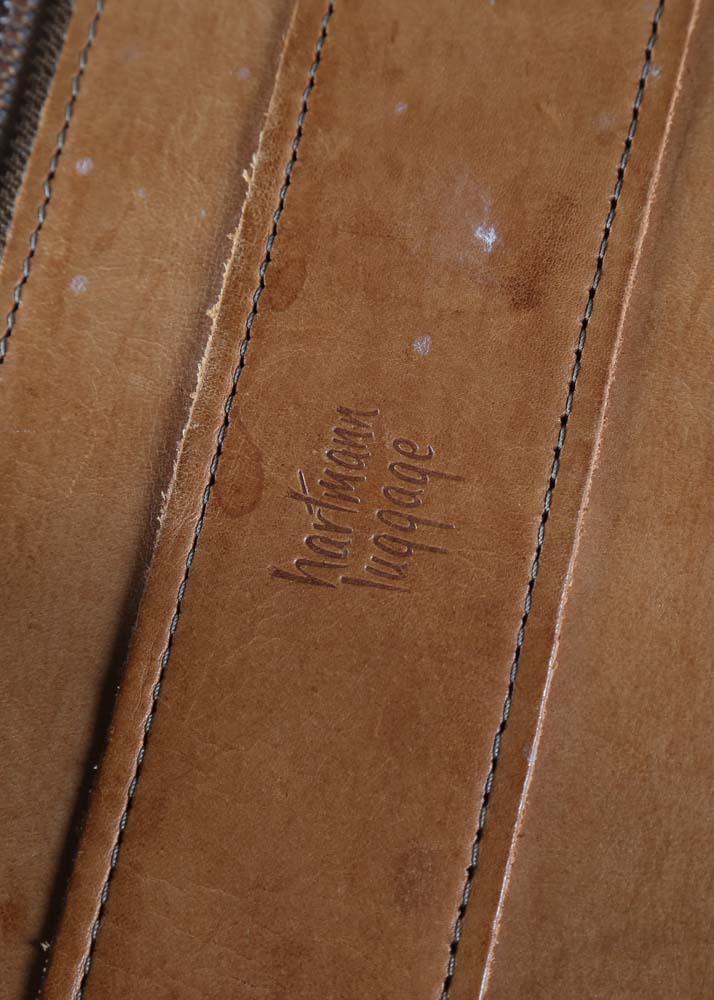 Hartmann Vintage Leather Suitcase