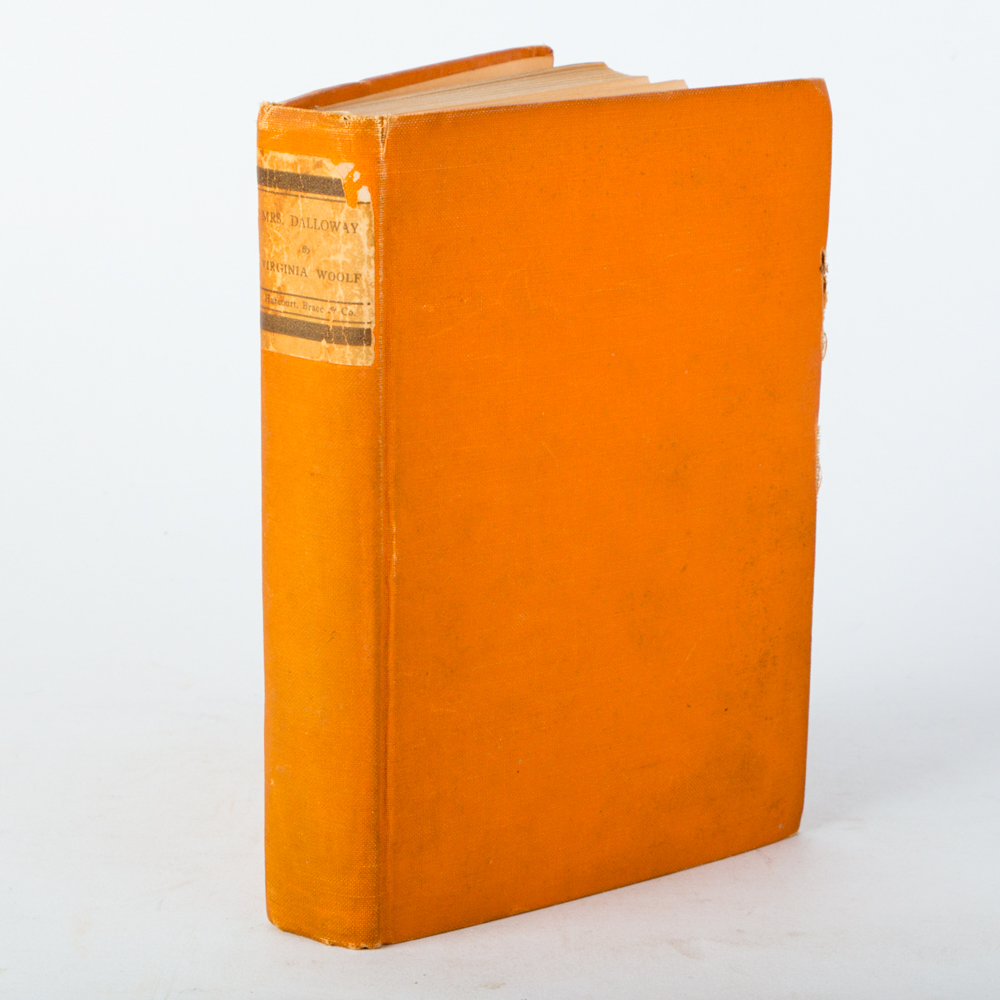 1925 First American Edition, First Printing "Mrs. Dalloway" by Virginia Woolf