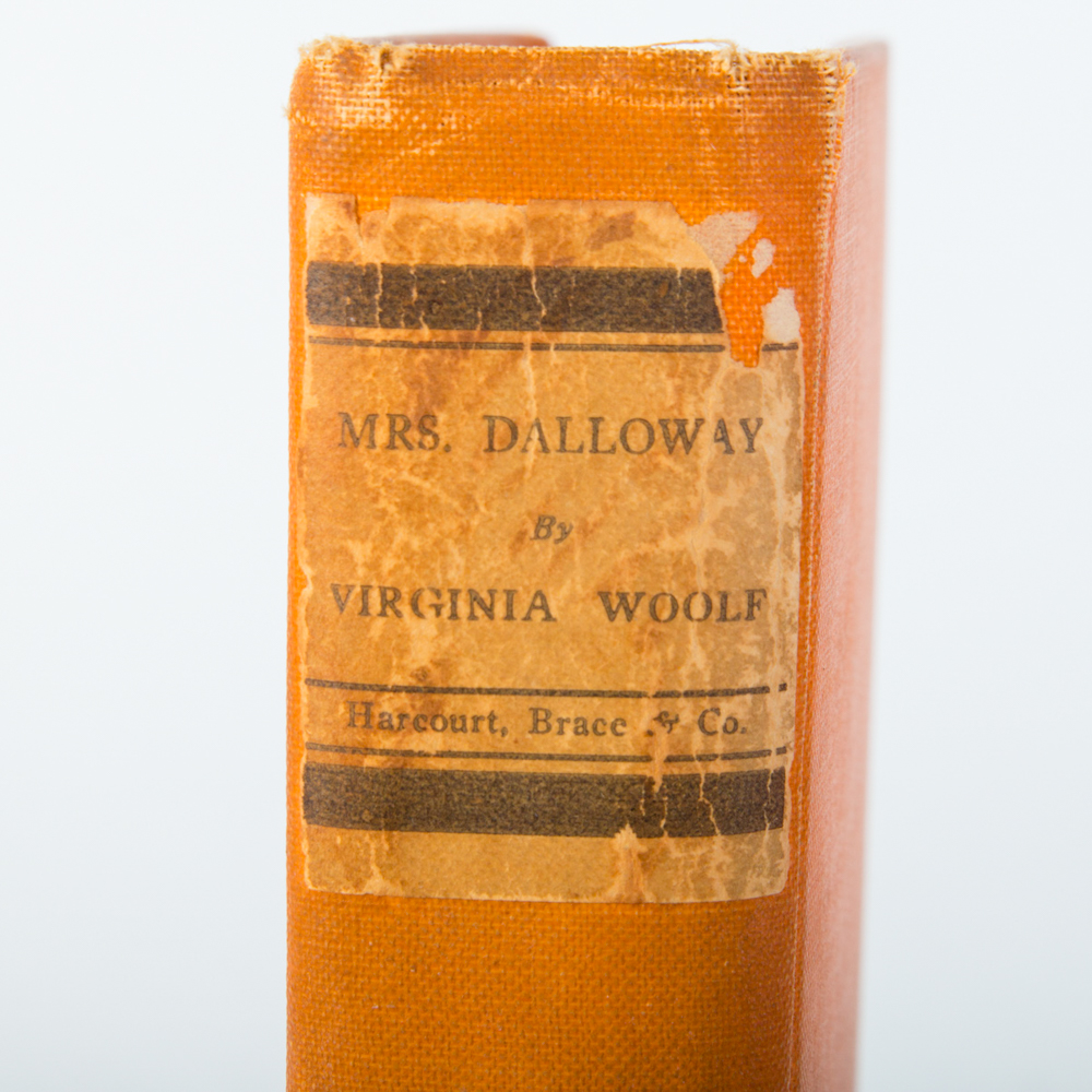 1925 First American Edition, First Printing "Mrs. Dalloway" by Virginia Woolf