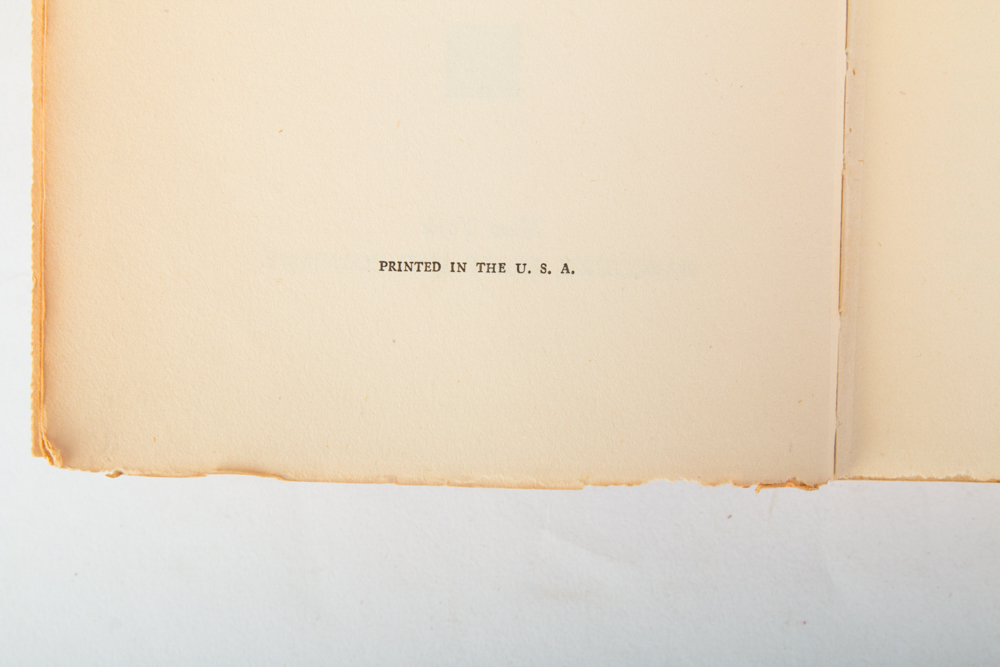 1925 First American Edition, First Printing "Mrs. Dalloway" by Virginia Woolf