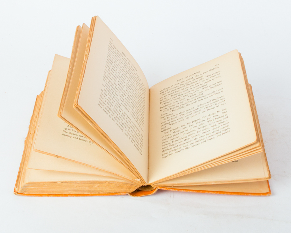 1925 First American Edition, First Printing "Mrs. Dalloway" by Virginia Woolf