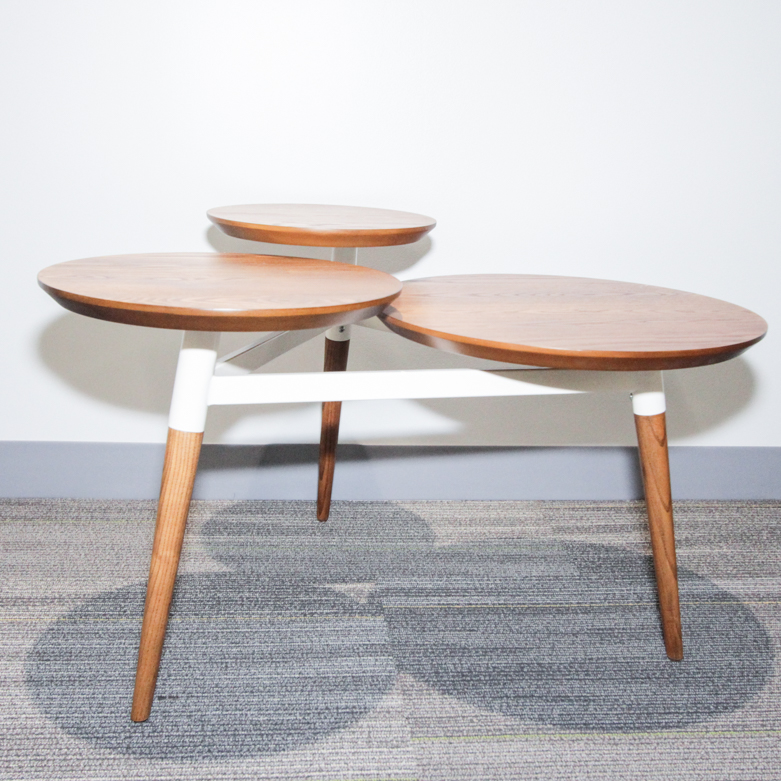 West elm clover online coffee table