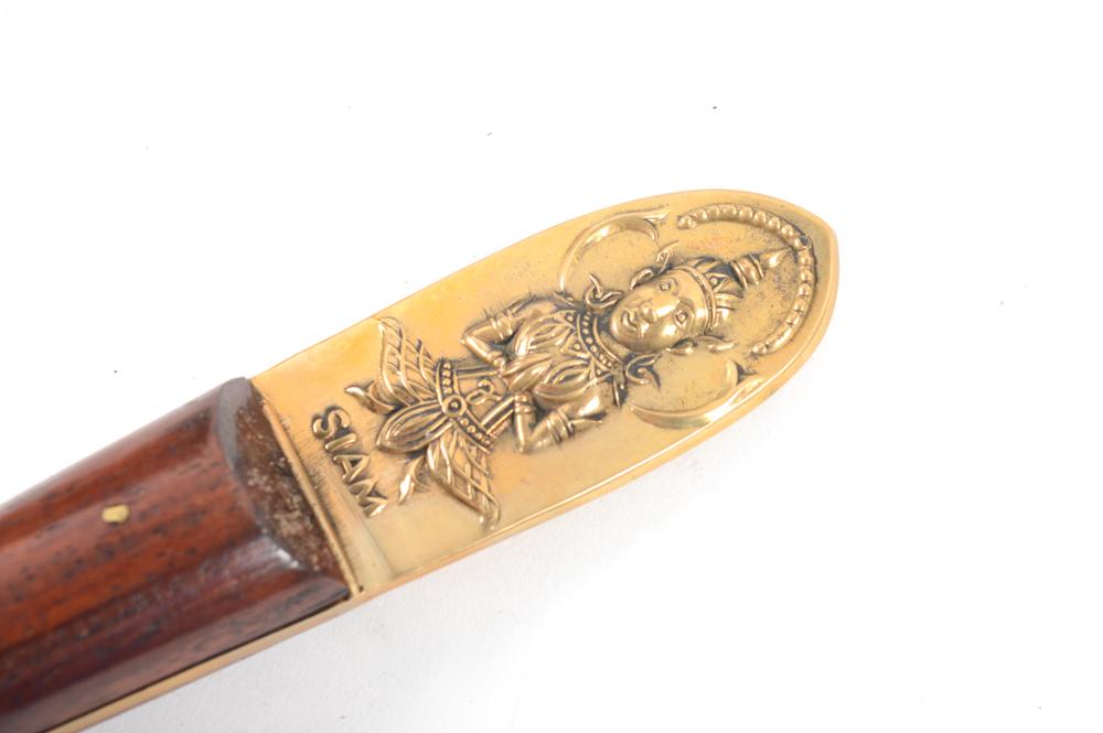 Vintage Thai Gold Plated Flatware