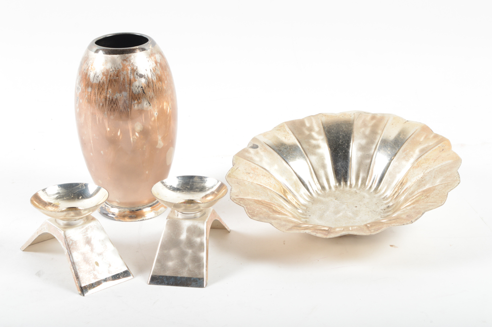 Vintage WMF Ikora Silver Plate Tableware