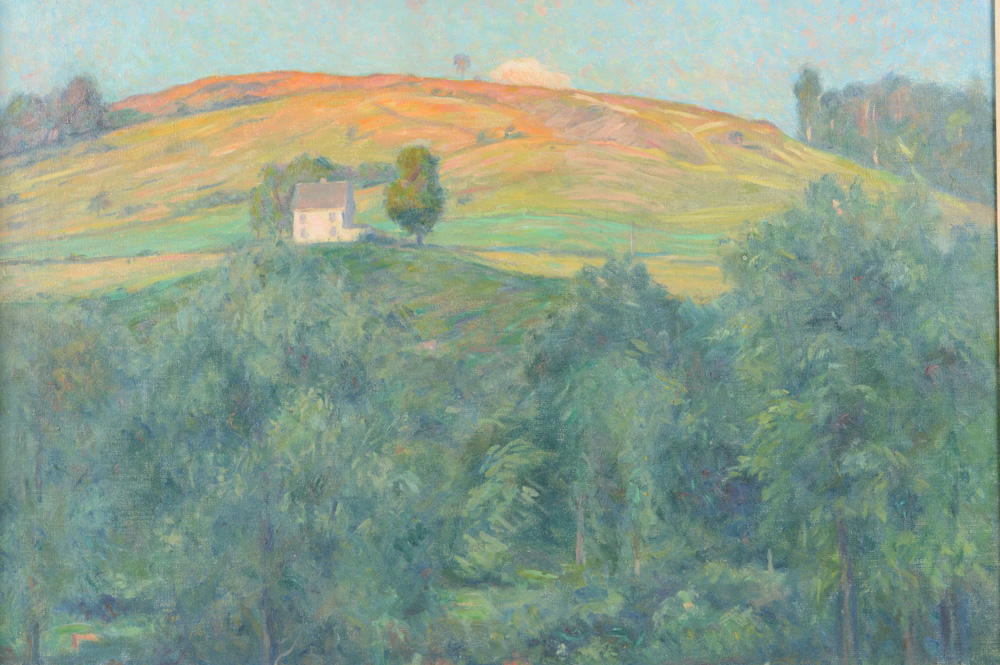 Ernest Harrison Barnes Oil on Canvas Landscape