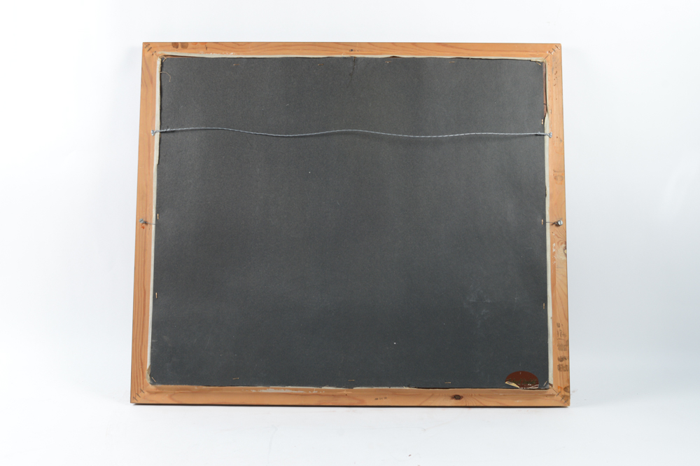 Ernest Harrison Barnes Oil on Canvas Landscape