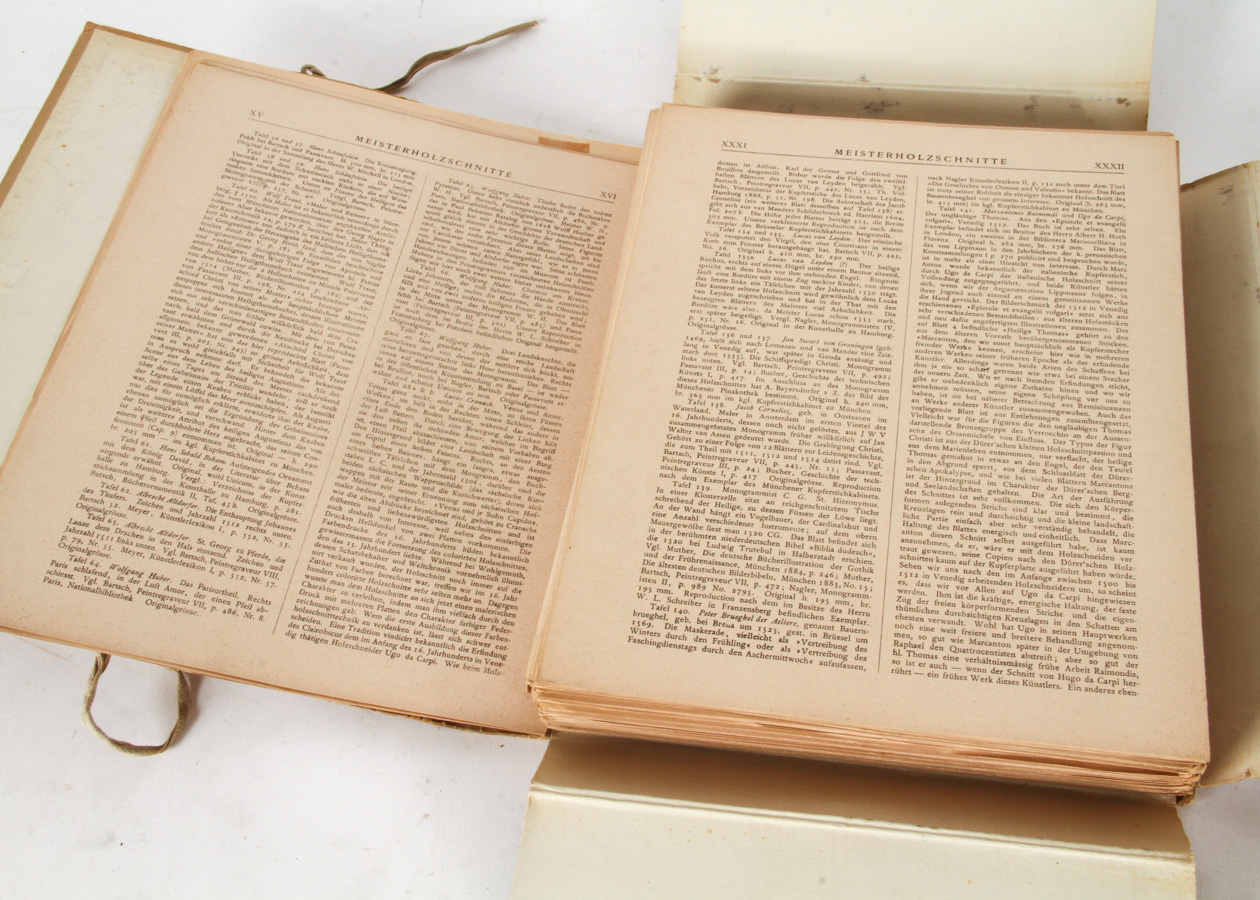 Georg Hirth and Richard Muther "Meister-Holzschnitte aus vier Jahrhunderten," Book